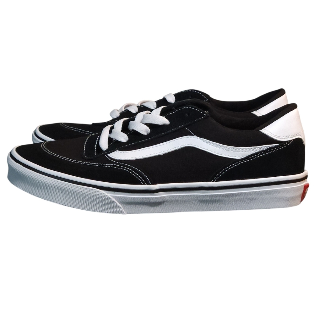 Vans Brooklyn Ls Kids Black/White Box